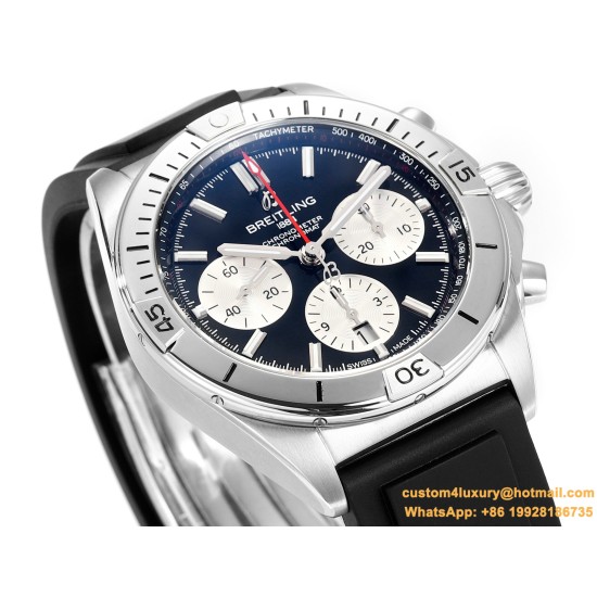 Breitling - Chronomat B01 42MM SS/RU Blue/Stk TF A7750