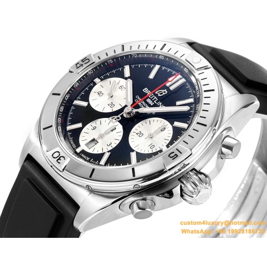 Breitling - Chronomat B01 42MM SS/RU Blue/Stk TF A7750