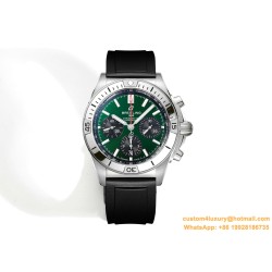 Chronomat B01 42MM SS/RU Green/Stk TF A7750
