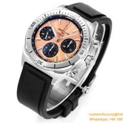 Chronomat B01 42MM SS/RU Champagne/Stk TF A7750