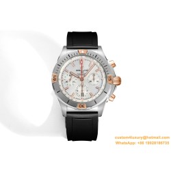 Chronomat B01 42MM SS/RU Silver Dial TF A7750