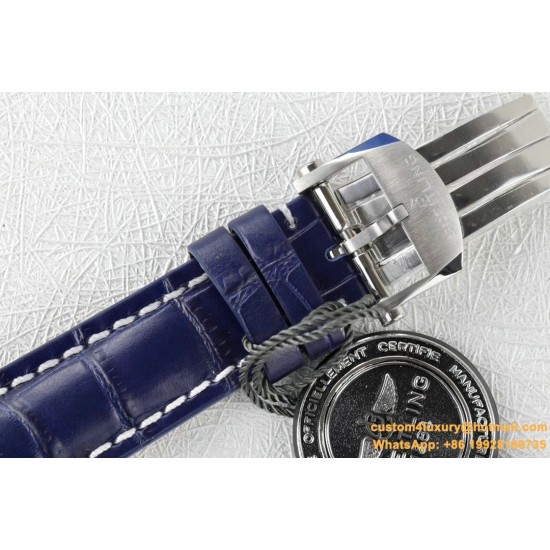 Breitling - Premier B01 Chronograph 42 SS/LE Blue GF V2 Asia 7750
