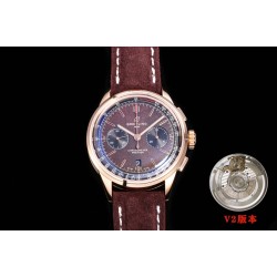 Premier B01 Chronograph 42mm RG/LE Brown Dial BLSF V2 A7750 Mod