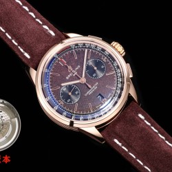 Premier B01 Chronograph 42mm RG/LE Brown Dial BLSF V2 A7750 Mod
