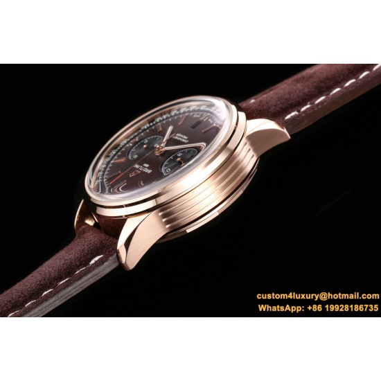 Premier B01 Chronograph 42mm RG/LE Brown Dial BLSF V2 A7750 Mod