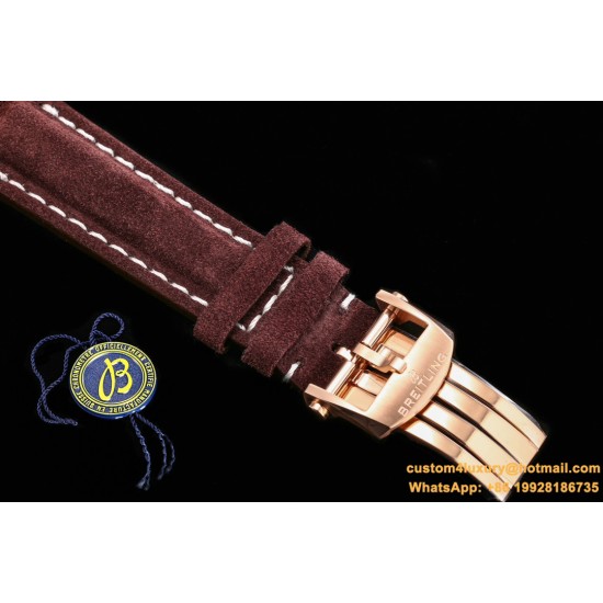 Premier B01 Chronograph 42mm RG/LE Brown Dial BLSF V2 A7750 Mod