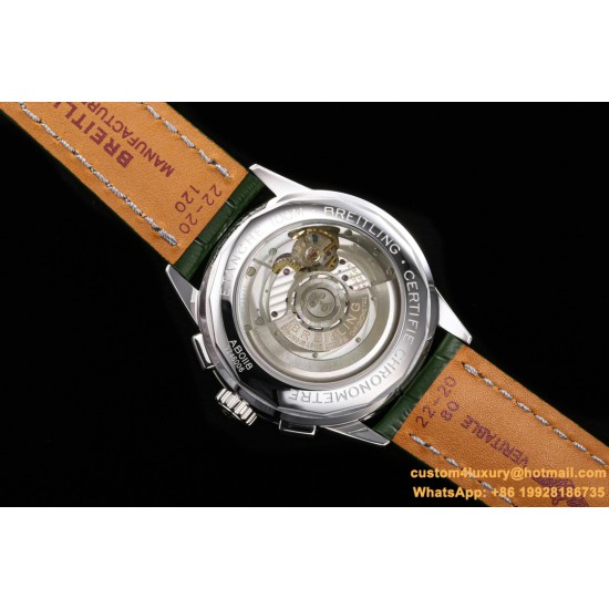Breitling - Premier B01 Chronograph 42 SS/LE Grn BLSF V2 Asia 7750