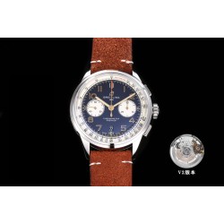Premier B01 Chronograph 42mm SS/LE Blue Dial BLSF V2 A7750 Mod