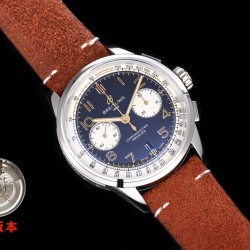 Premier B01 Chronograph 42mm SS/LE Blue Dial BLSF V2 A7750 Mod