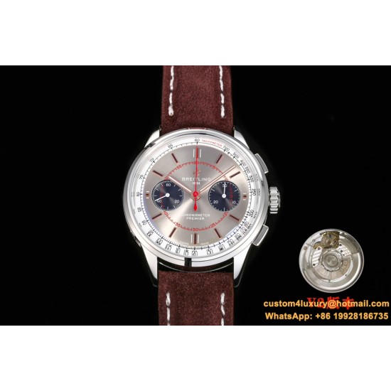Breitling - Premier B01 Chronograph 42MM SS/LE Grey Dial BLSF V2 Asia 7750