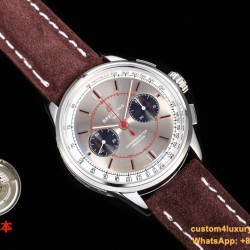 Breitling - Premier B01 Chronograph 42MM SS/LE Grey Dial BLSF V2 Asia 7750