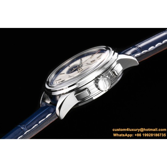 Breitling - Premier B01 Chronograph 42 SS/LE Wht BLSF V2 Asia 7750