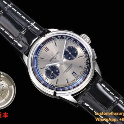 Breitling - Premier B01 Chronograph 42 SS/LE Silver BLSF V2 Asia 7750