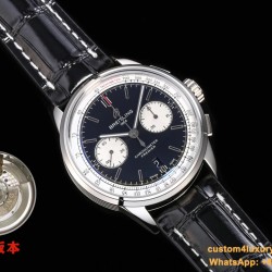 Breitling - Premier B01 Chronograph 42 SS/LE Blue BLSF V2 Asia 7750