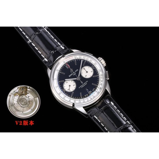 Breitling - Premier B01 Chronograph 42 SS/LE Blue BLSF V2 Asia 7750