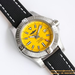 Breitling - Avenger II Seawolf SS/RU Yellow Num GF V2 Asia 2836