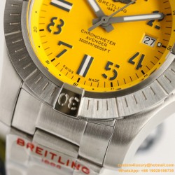 Breitling - Avenger II Seawolf SS/SS Yellow Num GF V2 Asia 2836