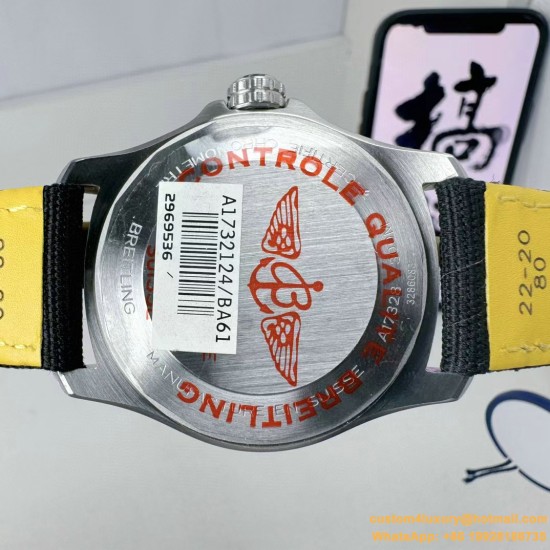 Breitling - Avenger II Seawolf SS/NY Black Stk BLSF V2 Asia 2836