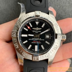 Breitling - Avenger II Seawolf SS/RU Black Stk GF V2 Asia 2836