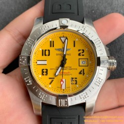 Breitling - Avenger II Seawolf SS/RU Yellow Num GF V2 Asia 2836