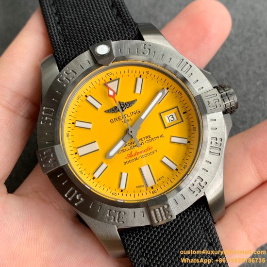 Breitling - Avenger Seawolf BS 2017 Yllw DLC/RU Yllw GF Asia 2836
