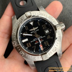 Breitling - Avenger Seawolf 2017 SS/RU Black GF Asia 2836