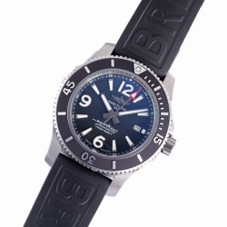 Superocean Ironman 44mm SS/RU Black Dial BLSF A2824