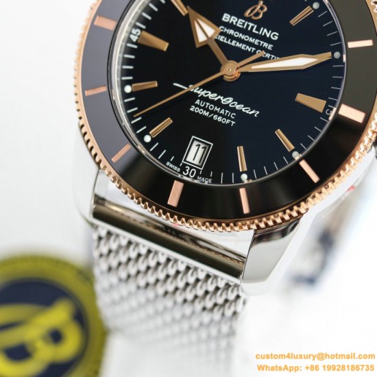 Breitling - Superocean Heritage II 42mm RG/SS Blk GF V2 A2824