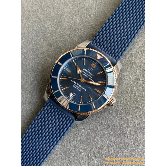 Breitling - Superocean Heritage II 42mm RG/SS/RU Blk GF V2 A2824