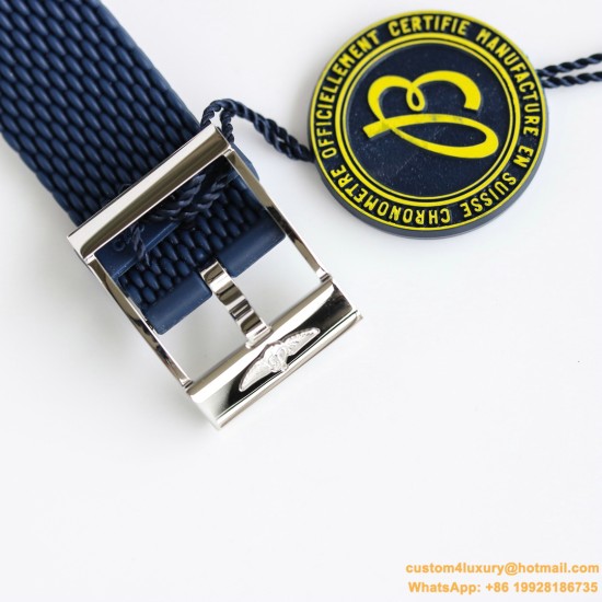 Breitling - Superocean Heritage II 42mm Blue SS/RU Wht GF V2 A2824