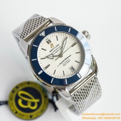 Breitling - Superocean Heritage II 42mm Blue SS/SS Wht GF V2 A2824