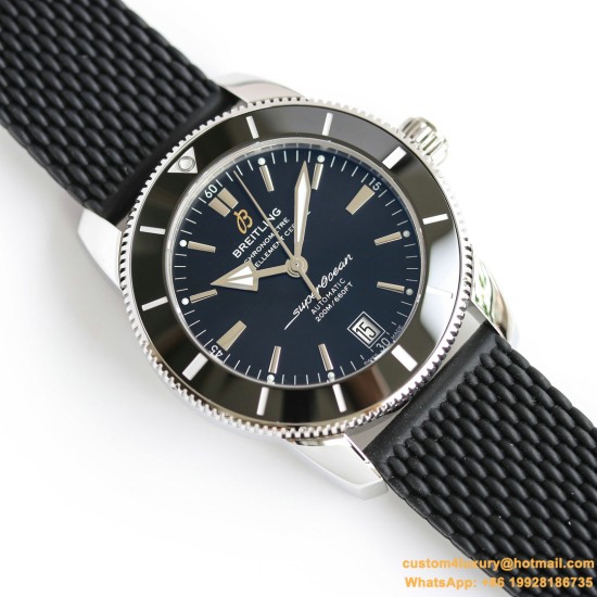 Breitling - Superocean Heritage II 42mm ss/SS/RU Blk GF V2 A2824