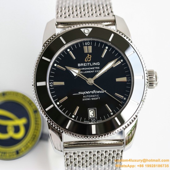 Breitling - Superocean Heritage II 42mm SS/SS Black GF V2 A2824