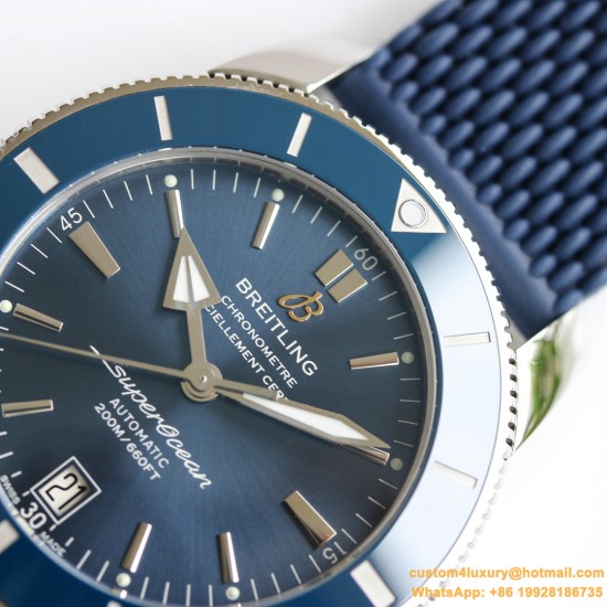Breitling - Superocean Heritage II 42mm SS/RU Blue GF V2 A2824