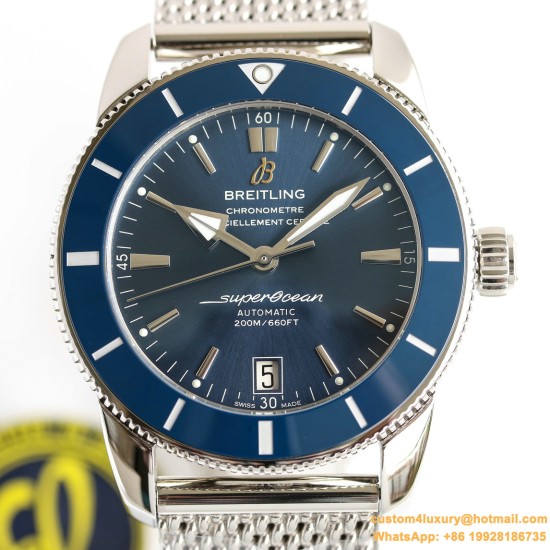Breitling - Superocean Heritage II 42mm SS/SS Blue GF V2 A2824
