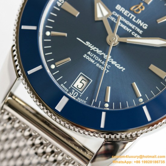 Breitling - Superocean Heritage II 42mm SS/SS Blue GF V2 A2824