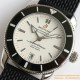 Breitling - Superocean Heritage II 42mm Blk SS/RU Wht GF V2 A2824