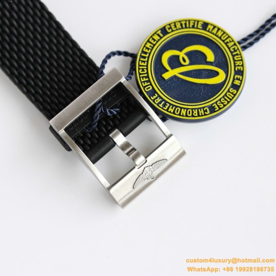 Breitling - Superocean Heritage II 42mm Blk SS/RU Wht GF V2 A2824
