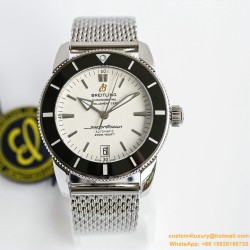Breitling - Superocean Heritage II 42mm Blk SS/SS Wht GF V2 A2824