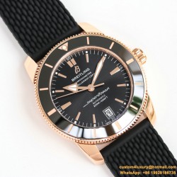 Breitling - Superocean Heritage II 42mm RG/SS/RU Blk GF V2 A2824
