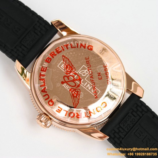 Breitling - Superocean Heritage II 42mm RG/SS/RU Blk GF V2 A2824
