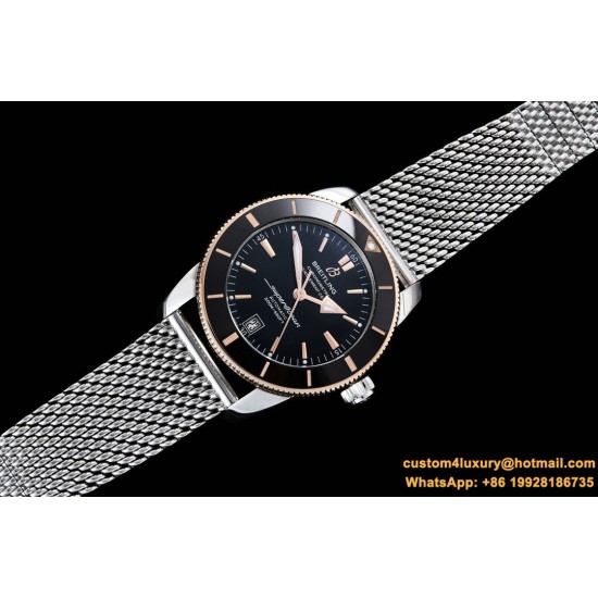 Breitling - Superocean Heritage II 42mm RG/SS Blk GF V2 A2824