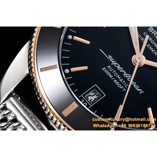 Breitling - Superocean Heritage II 42mm RG/SS Blk GF V2 A2824