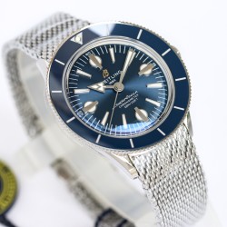 Superocean Heritage '57 42mm SS/SS Blue GF A2824