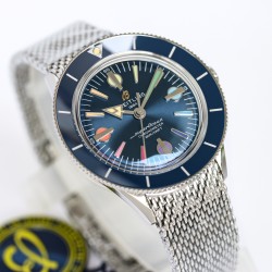 Superocean Heritage '57 42mm SS/SS Blue Color Dial GF A2824