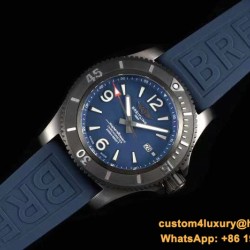 Breitling - Superocean 44mm DLC/RU Blue TF Asia 2824