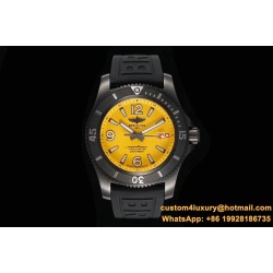 Breitling - Superocean 44mm DLC/RU Yellow TF Asia 2824