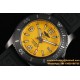 Breitling - Superocean 44mm DLC/RU Yellow TF Asia 2824