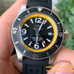 Breitling - Superocean 44mm SS/RU Yellow/Black Dial TF Asia 2824