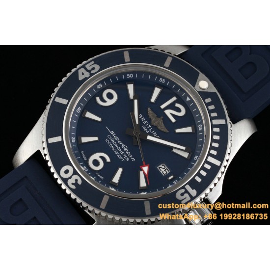 Breitling - Superocean 44mm SS/RU Blue TF Asia 2824